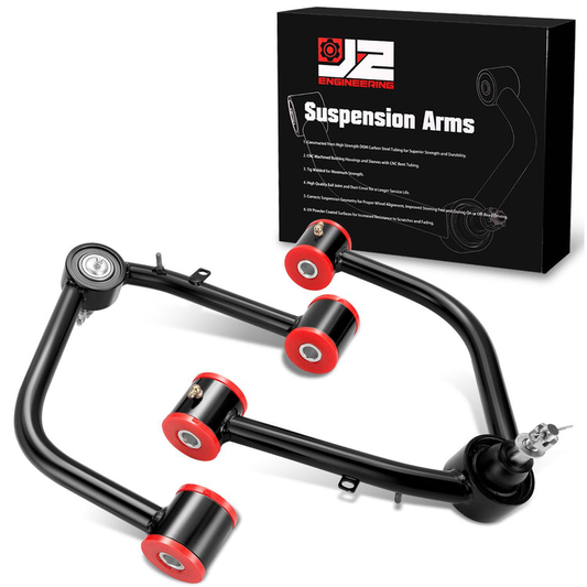 HORQUILLAS 22-23 TUNDRA 2WD/4WD BALL JOINT UPPER CONTROL ARM FOR 2-4" LEVELING LIFT KIT,
BLACK +RED