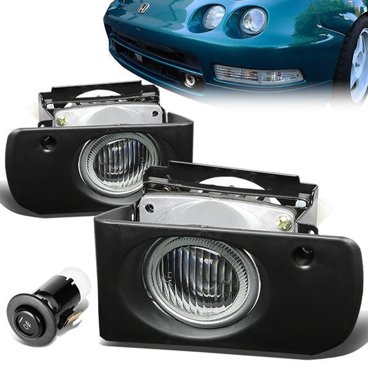 FAROS DE NIEBLA 94-97 ACURA INTEGRA 3/4-DR - W/ SWITCH - H3 BULB - CLEAR