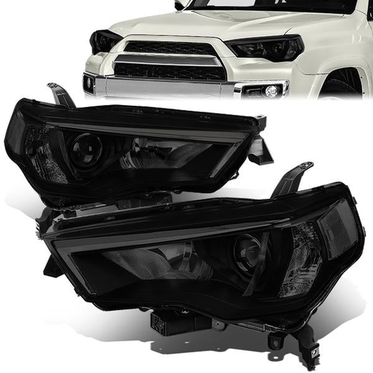 FAROS 14-20 TOYOTA 4RUNNER - PROJECTOR - H11 LOW BEAM / 9005 HIGH BEAM / 7444NA TURN SIGNAL - SMOKE HOUSING / CLEAR CORNER