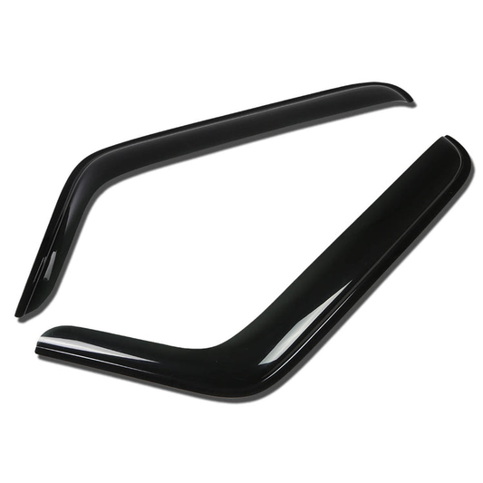 PROTECTOR DE VENTANA WINDOW VISORS - 07-15 JEEP WRANGLER 2-DR - 2PCS - DARK SMOKE