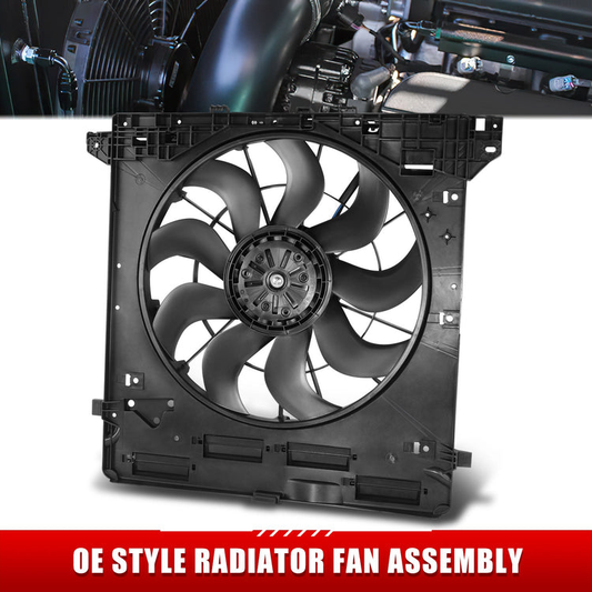 ABANICOS OE STYLE -FORD EXPLORER 2020-2022 / 2.3L WITHOUT TOW PACKAGE