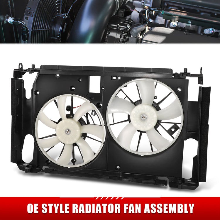 ABANICOS OE STYLE -TOYOTA RAV4 2006-2012 - 3.5L FOR VEHICLE BUILT IN JAPAN - W/O TOWING PKG