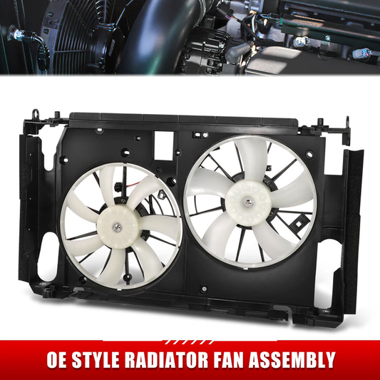 ABANICOS OE STYLE -TOYOTA RAV4 2006-2012 - 3.5L FOR VEHICLE BUILT IN JAPAN - W/O TOWING PKG