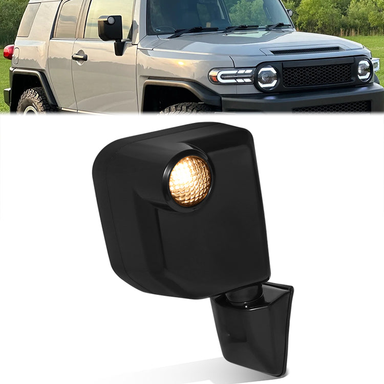 RETROVISOR MIRROR - OE STYLE - TOYOTA FJ CRUISER 10-14 - WITH POWER - PASSENGER SIDE - PAINT TO MATCH - BLACK