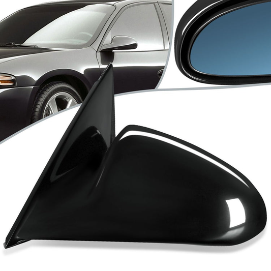 RETROVISOR MIRROR - OEM - 00-05 PONTIAC BONNEVILLE - POWERED - HEATED - PAINTABLE - BLACK - LEFT