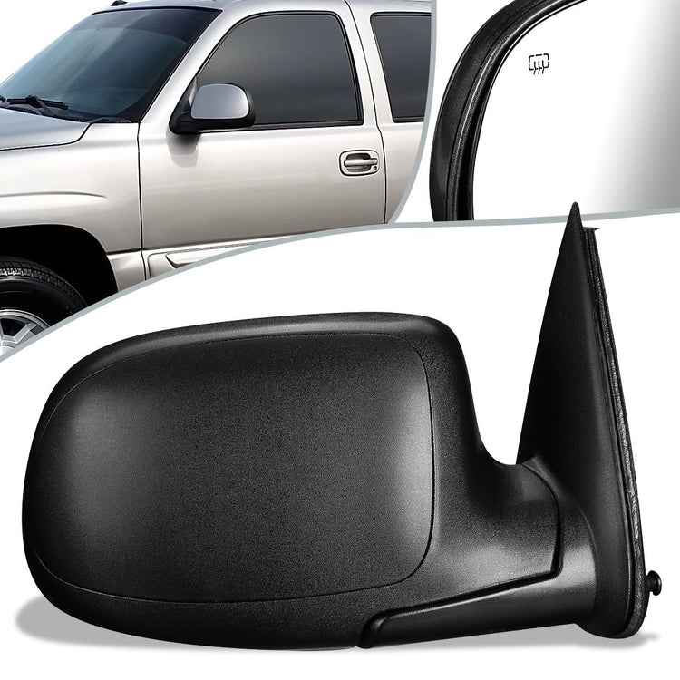 RETROVISOR MIRROR - OEM - 00-06 CHEVY SUBURBAN 1500 , 2500 / 00-06 CHEVY TAHOE / 00-06 GMC YUKON / 00-06 GMC YUKON XL 1500 - POWERED - HEATED - TEXTURED - BLACK - RIGHT