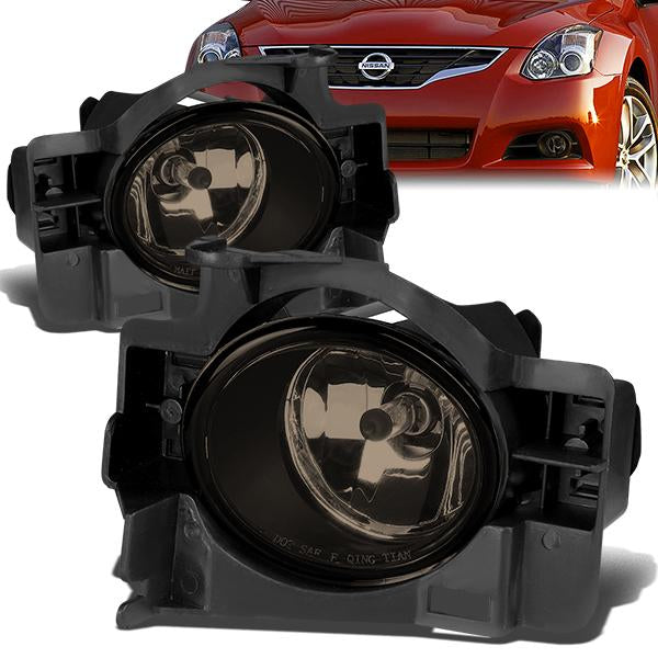 FAROS DE NIEBLA 08-10 NISSAN ALTIMA 2-DR - W/ SWITCH - H11 BULB - SMOKE
