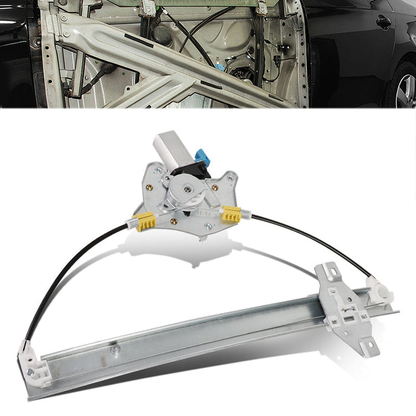 REGULADOR DE VENTANA WINDOW MOTORS & REGULATORS - METALLIC - 04-05 DODGE VERNA
 00-05 HYUNDAI ACCENT SEDAN - METALLIC - BARE STEEL/PLASTIC