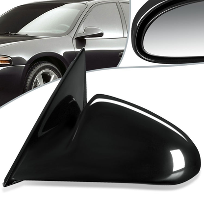 RETROVISOR MIRROR - OEM - 00-05 PONTIAC BONNEVILLE - POWERED - PAINTABLE - BLACK - LEFT