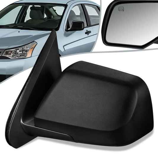 RETROVISOR MIRROR - OEM - 08-12 FORD ESCAPE / 08-11 MERCURY MARINER - POWERED - HEATED - TEXTURED - BLACK - LEFT