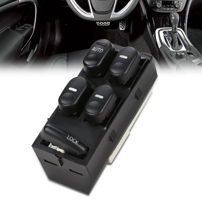 INTERRUPTOR ELEVADOR ELECTRICO 97-05 BUICK CENTURY / 97-04 BUICK REGAL - DRIVER SIDE - BLACK