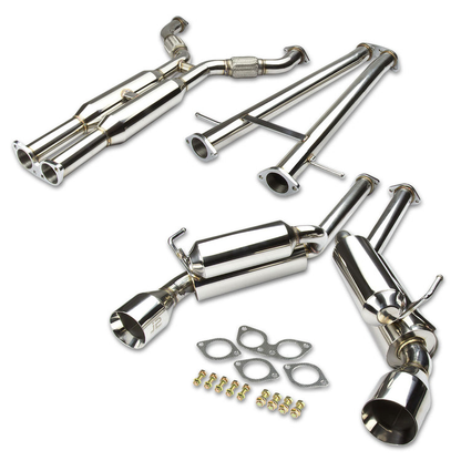 CATBACK CATBACK - STAINLESS STEEL - 07-13 INFINITI G37 COUPE - DUAL - HP - RT - 65LBS