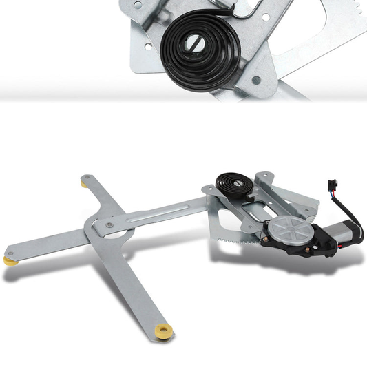 REGULADOR DE VENTANA WINDOW MOTORS & REGULATORS - METALLIC - 88-02 CHEVY GMC BLAZER TAHOE YUKON - METALLIC - BARE STEEL/PLASTIC