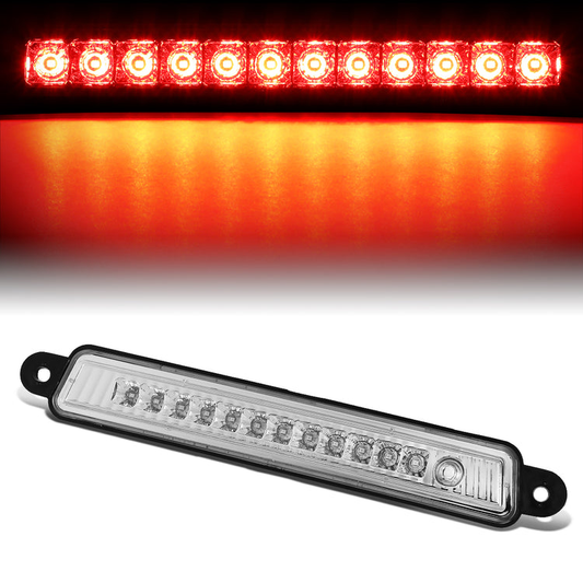 LUZ DE FRENO 05-15 NISSAN ARMADA / 2004 PATHFINDER ARMADA / 04-10 INFINITI QX56 - FITS MODELS WITHOUT CARGO LIGHT - LED - CHROME