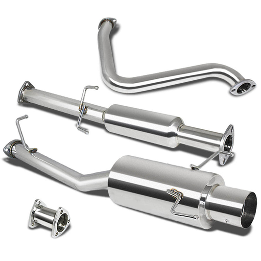 TUBERIA CATBACK CATBACK - 97-01 HONDA PRELUDE - SINGLE TIP - STAINLESS STEEL