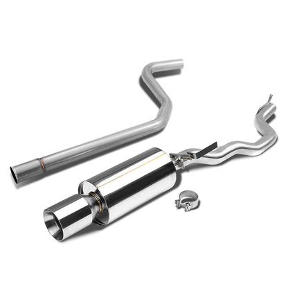 TUBERIA CATBACK CATBACK - 95-03 CHEVY CAVALIER / SUNFIRE 2.2 L - SINGLE ROLLED TIP - STAINLESS STEEL