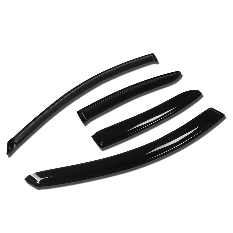 PROTECTOR DE VENTANA WINDOW VISORS - 10-13 MAZDA 3 - 4-DR - 4PCS - DARK SMOKE