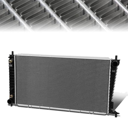 RADIADOR RADIATOR - OEM - 97-98 FORD EXPEDITION W/ 4.2L 4.6L ENGINES / 97-98 FORD F-150 W/ 4.2L 4.6L ENGINES / 97-98 FORD F-250 W/ 4.2L 4.6L ENGINES - FITS AUTOMATIC & MANUAL TRANSMISSION MODELS - DPI-1831