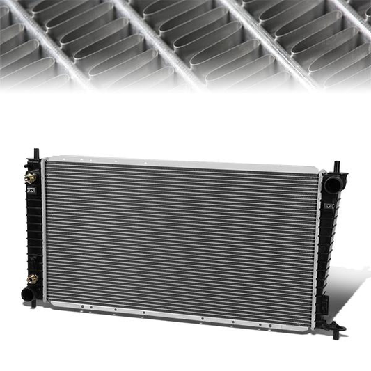 RADIADOR RADIATOR - OEM - 97-98 FORD EXPEDITION W/ 4.2L 4.6L ENGINES / 97-98 FORD F-150 W/ 4.2L 4.6L ENGINES / 97-98 FORD F-250 W/ 4.2L 4.6L ENGINES - FITS AUTOMATIC & MANUAL TRANSMISSION MODELS - DPI-1831