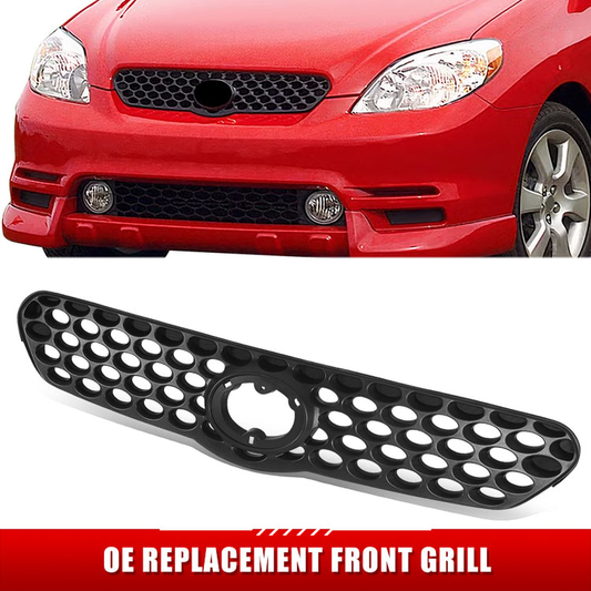 PARRILLA GRILLE - TY MATRX '03-'08/ GRILLE ASS'Y 03-04/ MAT-BLACK/ W/BRACKET//PARTS.NO,TO1200256//OEM NO,5310102070