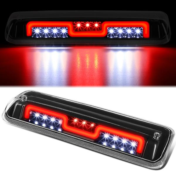 LUZ DE FRENO 3RD BRAKE LIGHT - 07-10 FORD EXPLORER SPORT TRAC / 04-08 F-150, LOBO / 06-08 LINCOLN MARK LT - FITS MODELS WITH CARGO LIGHT ONLY - SEQUENTIAL CHASE LED - CHROME