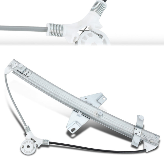 REGULADOR DE VENTANA WINDOW MOTORS & REGULATORS - METALLIC - 93-97 GEO PRIZM
 93-97 TOYOTA COROLLA - METALLIC - BARE STEEL/PLASTIC