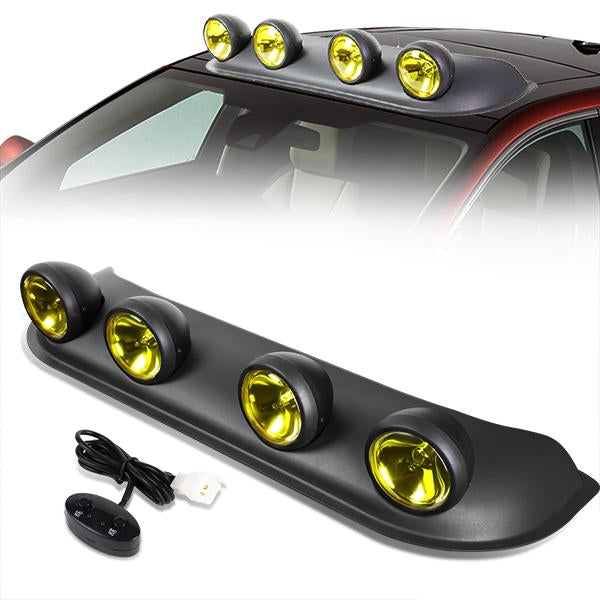FAROS DE NIEBLA UNIVERSAL - ROOF TOP RUNNING LIGHT - W/ SWITCH - H3 - AMBER