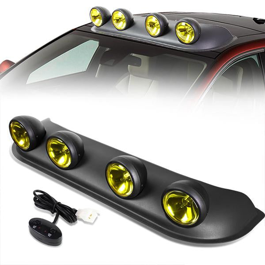 FAROS DE NIEBLA UNIVERSAL - ROOF TOP RUNNING LIGHT - W/ SWITCH - H3 - AMBER