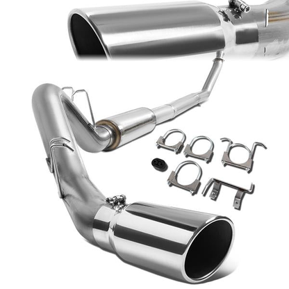 TUBERIA CATBACK CATBACK - 94-02 DODGE RAM 2500, 3500 5.9L - TURBO DIESEL - SINGLE TIP - STAINLESS STEEL