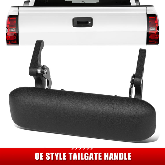 MANIJA DOOR HANDLE COVERS - 98-11 FORD RANGER - ABS PLASTIC / STAINLESS STEEL - TEXTURED BLACK