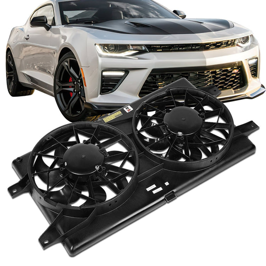 ABANICOS OE STYLE - 01-06 CHRYSLER SEBRING / 01-06 DODGE STRATUS - FITS SEDAN / CONVERTIBLE MODELS - DOES NOT FIT COUPE - FITS 2.4 DOHC SOHC 2.7L 3.0L