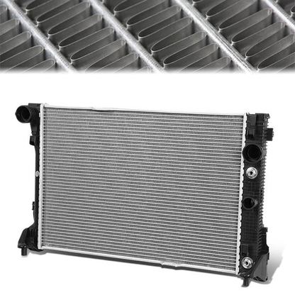 RADIADOR RADIATOR - OEM - 2009 MERCEDES-BENZ C230 / 10-12 MERCEDES-BENZ C250 / 2009 MERCEDES-BENZ C280 / 08-12 MERCEDES-BENZ C300 / 08-12 MERCEDES-BENZ C350 / 10-12 MERCEDES-BENZ GLK350 / 12-15 MERCEDES-BENZ SLK250 - FITS 1.8L 3.0L 3.5L ENGINES - FOR