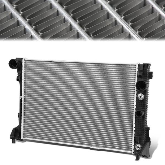 RADIADOR RADIATOR - OEM - 2009 MERCEDES-BENZ C230 / 10-12 MERCEDES-BENZ C250 / 2009 MERCEDES-BENZ C280 / 08-12 MERCEDES-BENZ C300 / 08-12 MERCEDES-BENZ C350 / 10-12 MERCEDES-BENZ GLK350 / 12-15 MERCEDES-BENZ SLK250 - FITS 1.8L 3.0L 3.5L ENGINES - FOR