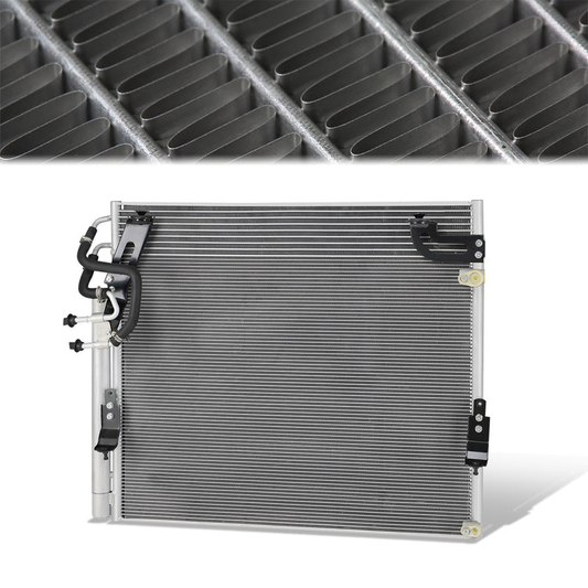 CONDENSADOR TOYOTA SEQUOIA 2010-2011 / TOYOTA TUNDRA 2010-2018 - WITH TOWING PKG - ALUMINUM - SILVER