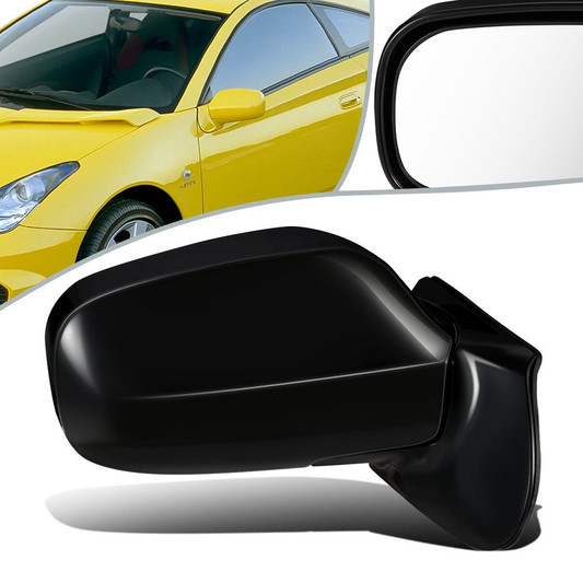 RETROVISOR MIRROR - OEM - 00-05 TOYOTA CELICA - POWERED - FOLDING - BLACK - RIGHT
