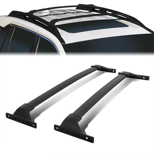 PORTAEQUIPAJE ROOF RACK CROSSBAR - 19-20 TOYOTA RAV4 ADVENTURE GRADE - BOLTS ONTO OEM ADVENTURE GRADE ROOF RAILS ONLY - BLACK