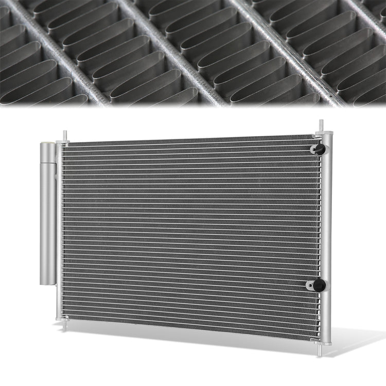 CONDENSADOR PONTIAC VIBE 2009-2010 / SCION TC 2011-2016 / SCION XB 2008-2015 / TOYOTA COROLLA 2009-2019 / TOYOTA MATRIX 2009-2014 - ALUMINUM - SILVER