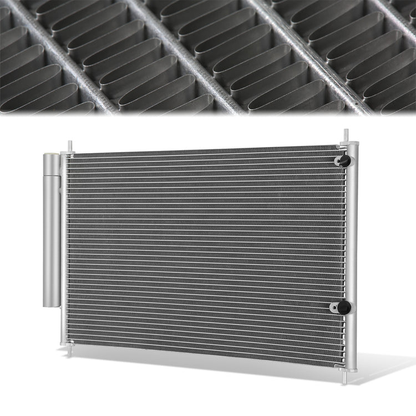 CONDENSADOR PONTIAC VIBE 2009-2010 / SCION TC 2011-2016 / SCION XB 2008-2015 / TOYOTA COROLLA 2009-2019 / TOYOTA MATRIX 2009-2014 - ALUMINUM - SILVER