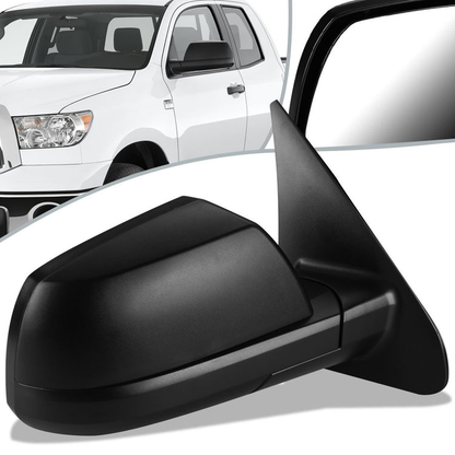 RETROVISOR MIRROR - OEM - 07-18 TOYOTA TUNDRA - MATTE - BLACK - RIGHT