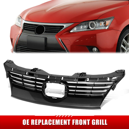 PARRILLA GRILLE - LX CT200H '11-'13/'14-'18/ GRILLE ASS'Y 14-18/ PAINTED SILVER-GRAY/ (W/O F-SPORT PKG)