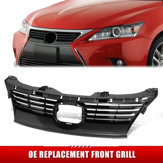 PARRILLA GRILLE - LX CT200H '11-'13/'14-'18/ GRILLE ASS'Y 14-18/ PAINTED SILVER-GRAY/ (W/O F-SPORT PKG)
