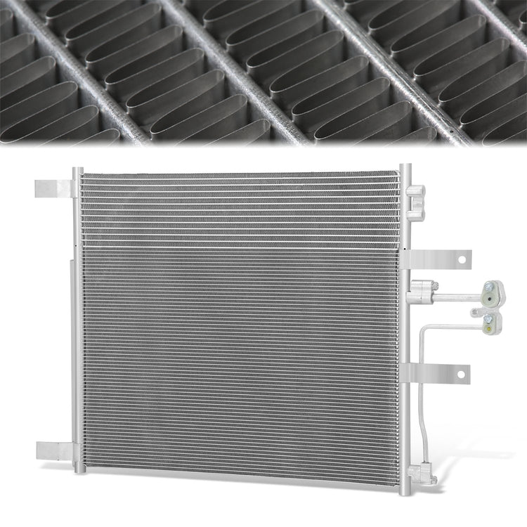 CONDENSADOR DODGE RAM 1500 PICKUP 2009-2010 / DODGE RAM 2500 PICKUP 2009-2010 / DODGE RAM 3500 PICKUP 2009-2010 / RAM 1500 2011-2013 / RAM 2500 2011-2013 / RAM 3500 2011-2013 - FOR 3.7 4.7 5.7 - ALUMINIUM