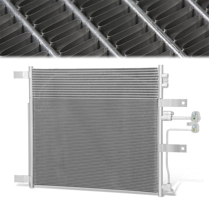 CONDENSADOR DODGE RAM 1500 PICKUP 2009-2010 / DODGE RAM 2500 PICKUP 2009-2010 / DODGE RAM 3500 PICKUP 2009-2010 / RAM 1500 2011-2013 / RAM 2500 2011-2013 / RAM 3500 2011-2013 - FOR 3.7 4.7 5.7 - ALUMINIUM