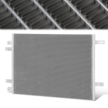CONDENSADOR FORD F-250 SUPER DUTY 2008-2010 / FORD F-350 SUPER DUTY 2008-2010 / FORD F-450 SUPER DUTY 2008-2010 / FORD F-550 SUPER DUTY 2008-2010 - FOR 5.4L 6.8L MODELS - ALUMINIUM