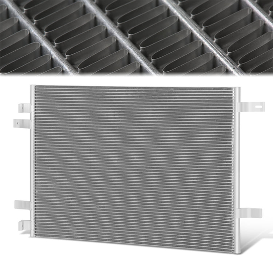 CONDENSADOR FORD F-250 SUPER DUTY 2008-2010 / FORD F-350 SUPER DUTY 2008-2010 / FORD F-450 SUPER DUTY 2008-2010 / FORD F-550 SUPER DUTY 2008-2010 - FOR 5.4L 6.8L MODELS - ALUMINIUM