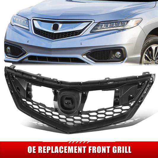 PARRILLA GRILLE - HD RDX '13-'15/'16-'18/ GRILLE ASS'Y 16-18/ MAT-BLACK//PARTS.NO,AC1200128//OEM NO,71121TX4A51