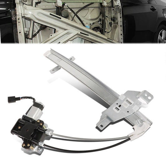 REGULADOR DE VENTANA WINDOW MOTORS & REGULATORS - METALLIC - 97-03 PONTIAC GRAND PRIX SEDAN - METALLIC - BARE STEEL/PLASTIC