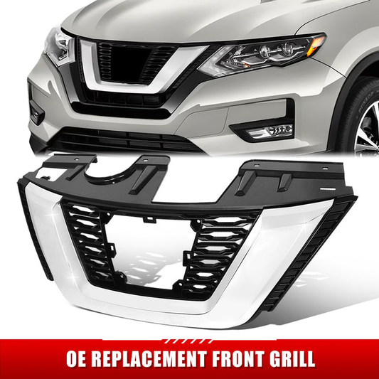 PARRILLA GRILLE - DS ROGE '14-'16/'17-'20/ GRILLE ASS'Y 17-20/ MAT-BLACK W/CHROME MLDG/ (W/PREMIUM) (SL)