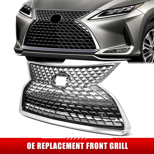 PARRILLA GRILLE - LX RX350/RX200T '16-'19/20-ON/ GRILLE ASS'Y 20-21/ W/CHROME/PAINTED/DARK-GRAY/ W/PARKING SENSOR/ W/O FRONT VIEW CAMERA