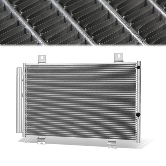 CONDENSADOR TOYOTA HIGHLANDER 2008-2010 - JAPAN BUILT - ALUMINUM - SILVER